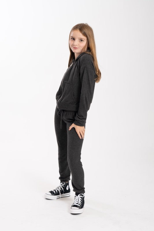 Girls Jacky Zipper Hoodie Set