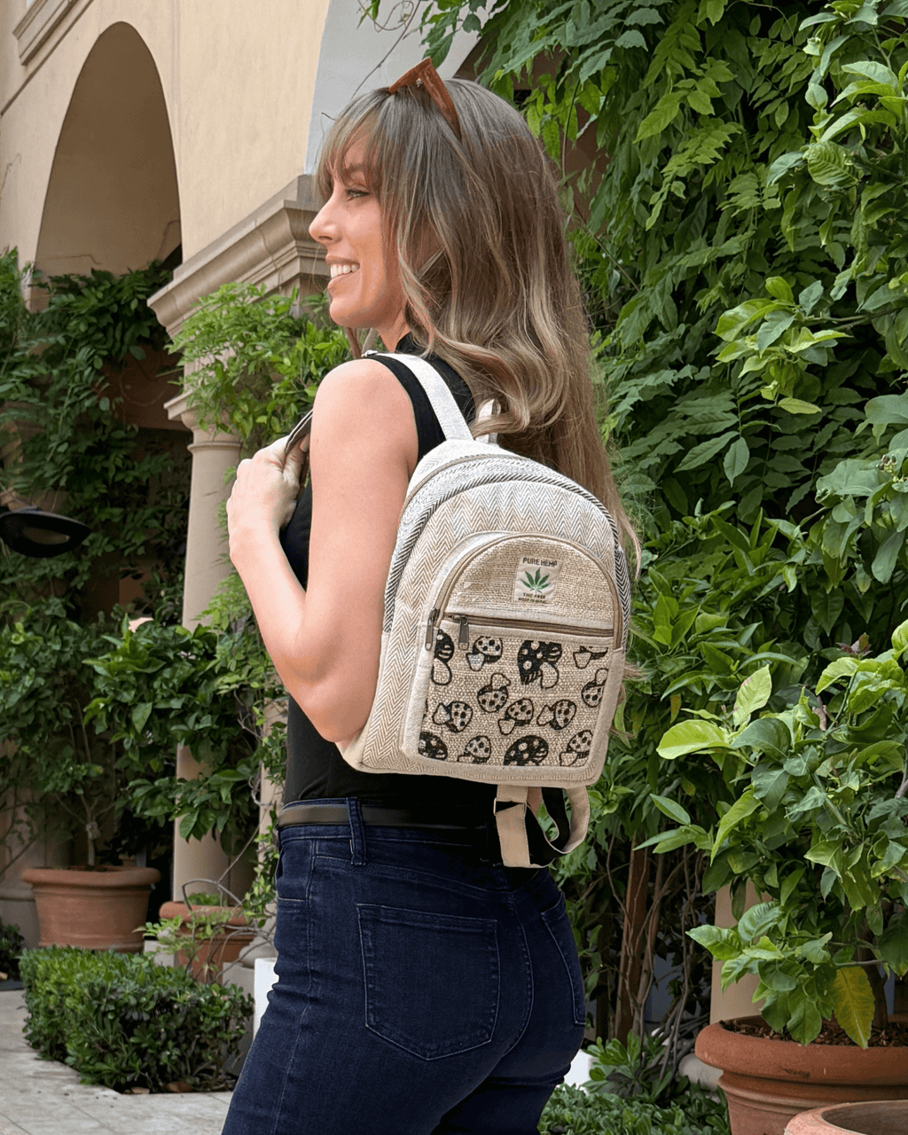 Kathmandu Collection Mini Hemp Mushroom Backpack