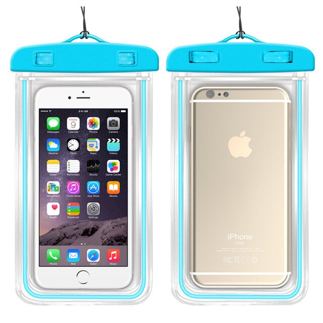 Waterproof Case for Samsung Galaxy s8 J5 s4 s5 s6 s7 Grand Prime Case Underwater Luminous Pouch Cas