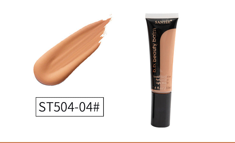 Long-Lasting Concealer Foundation Moisturizing Natural Color Powder Foundation