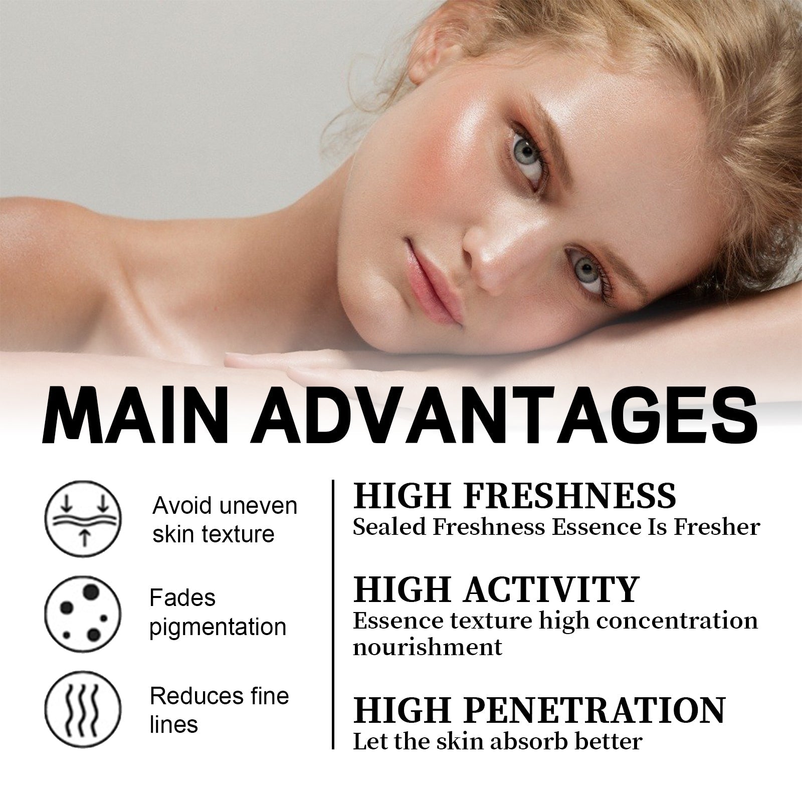 Fruit Acid Essence, Smoothing And Firming Delicate Pore Narrowing Aha Facial Serum