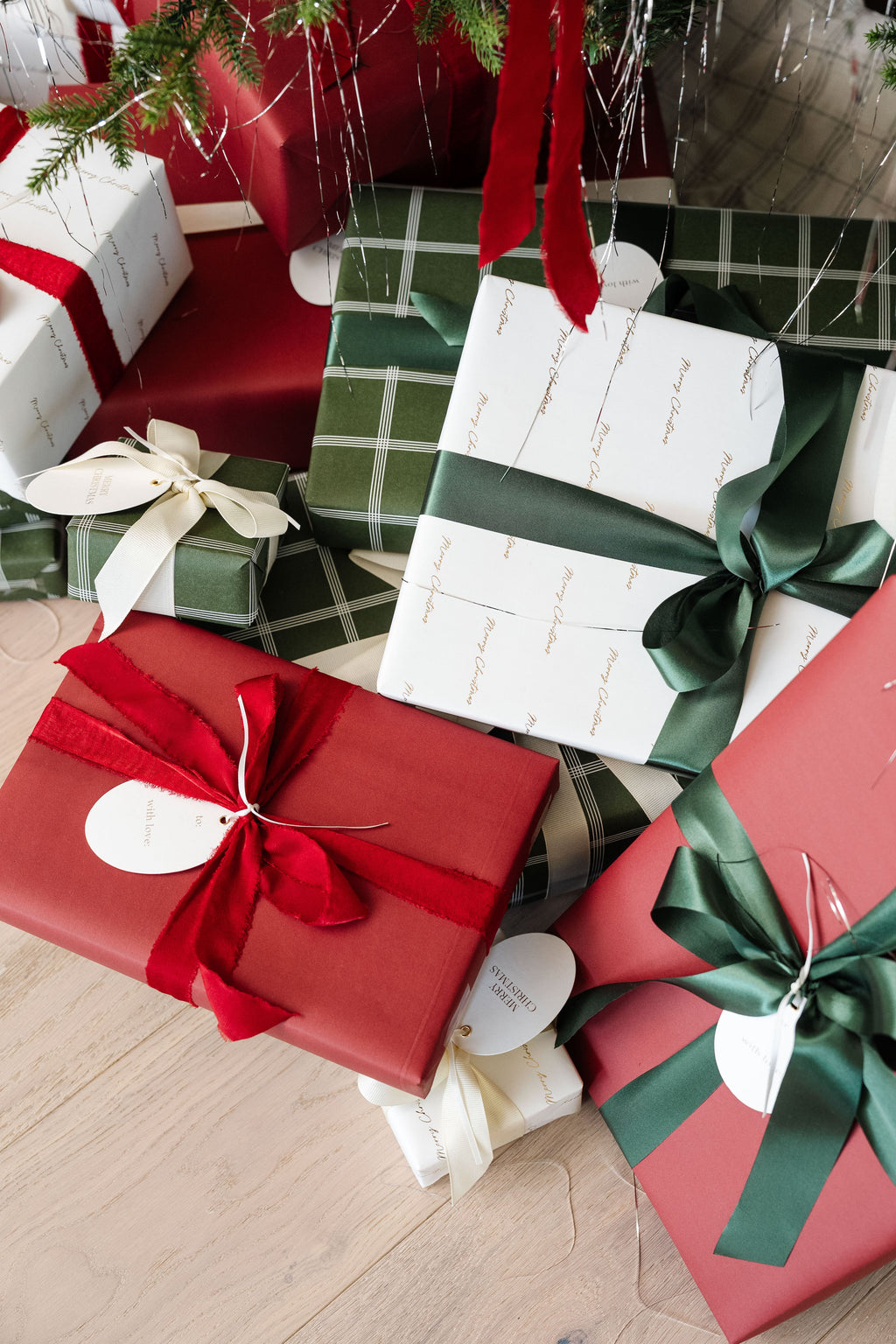 Merry Wrapping Kit (gold foil)