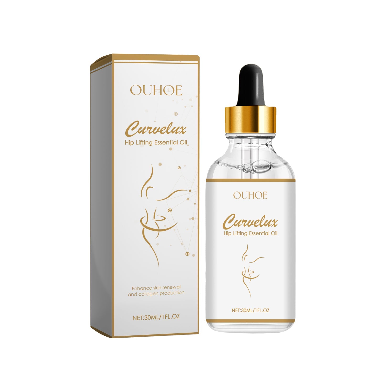 Hip Lifting Essential Oil, Carry Buttock Ass Show Buttocks Lift Hips Line Plastic Beautiful Buttock Essence