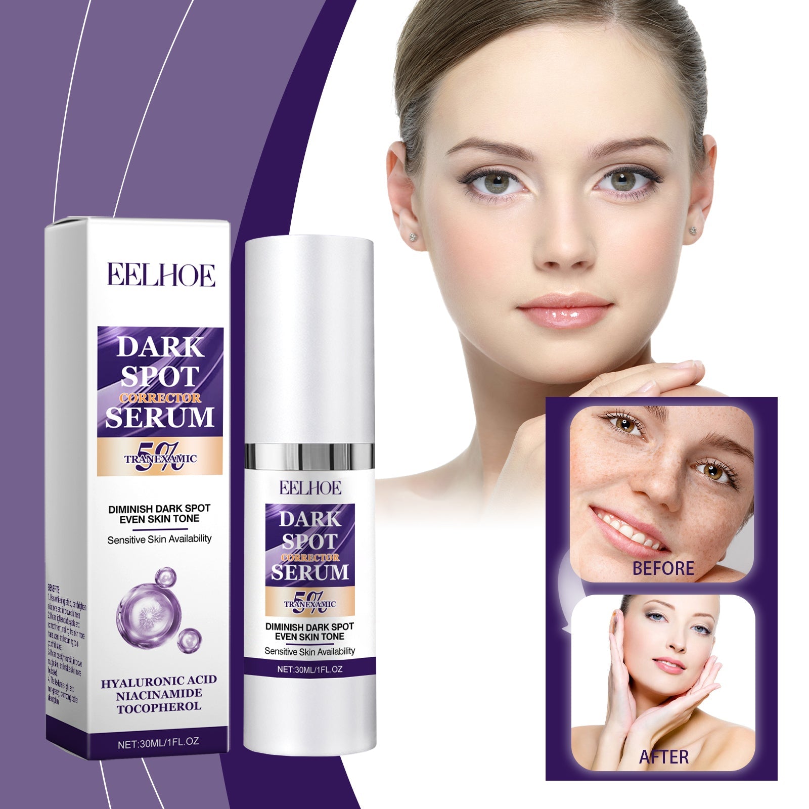 Dark Spot Care Essence, Lightening Dark Spots And Brightening Skin Skin Care Moisturizing Essence