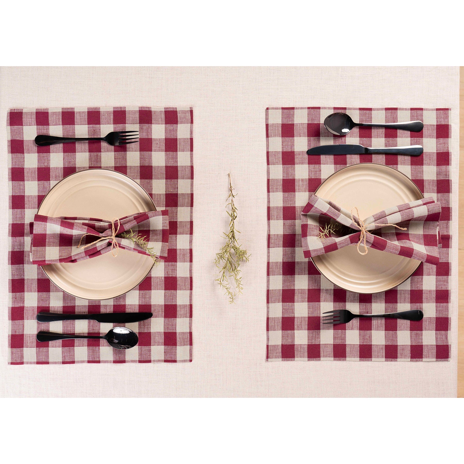 Morgan Check Napkins, Set of 4