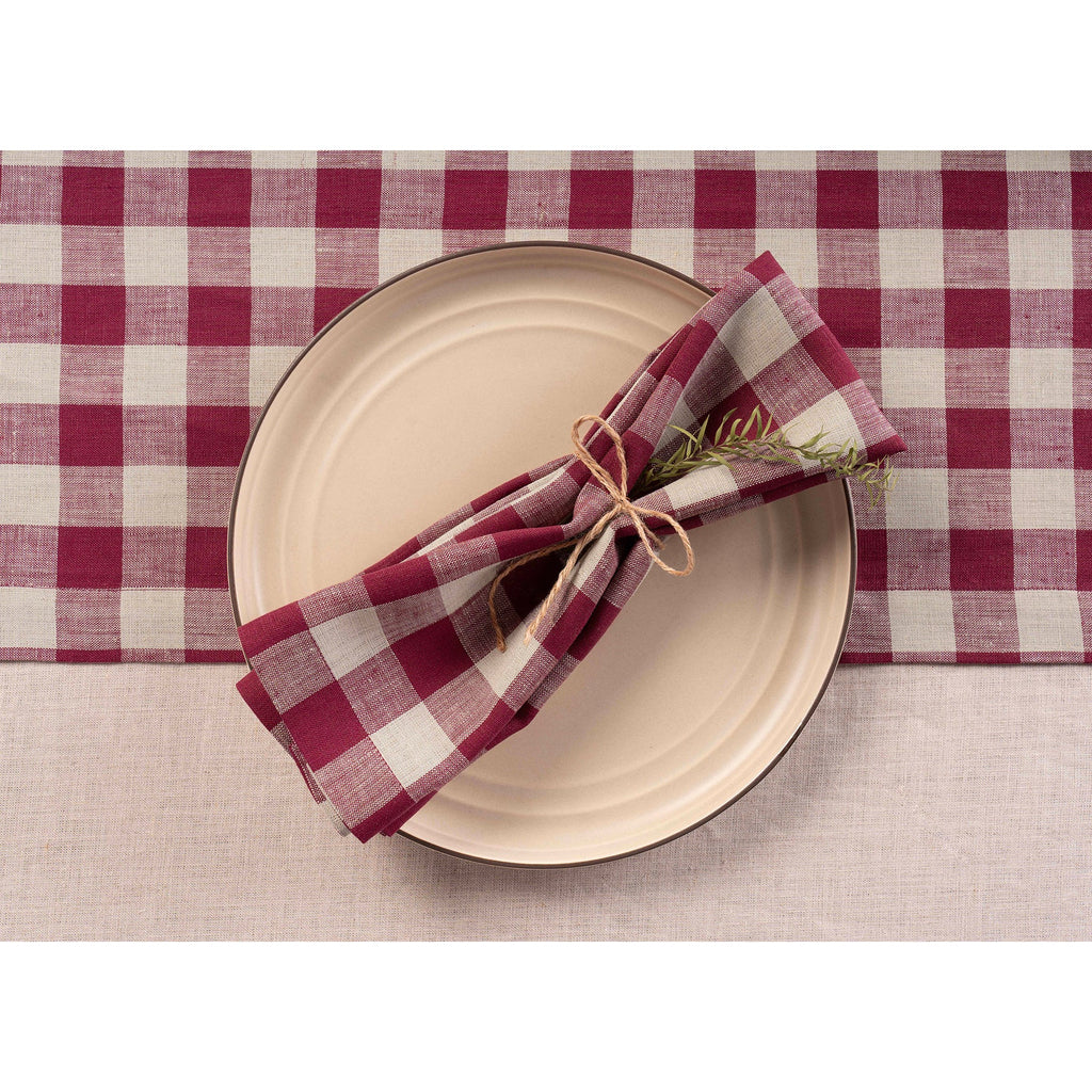 Morgan Check Napkins, Set of 4