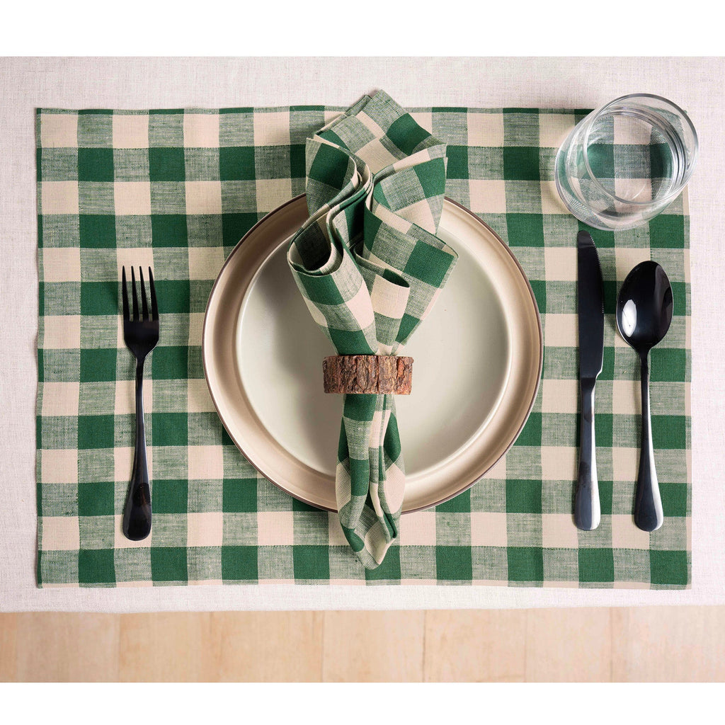 Morgan Check Napkins, Set of 4