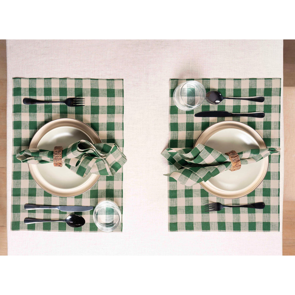 Morgan Check Napkins, Set of 4