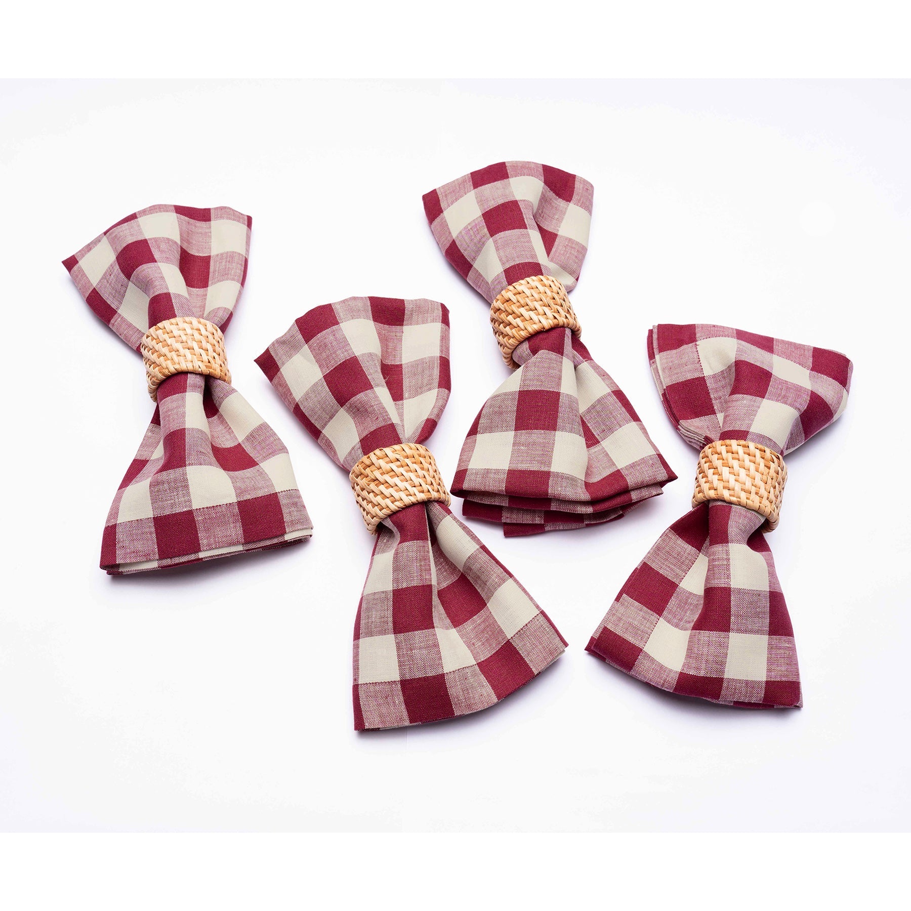 Morgan Check Napkins, Set of 4
