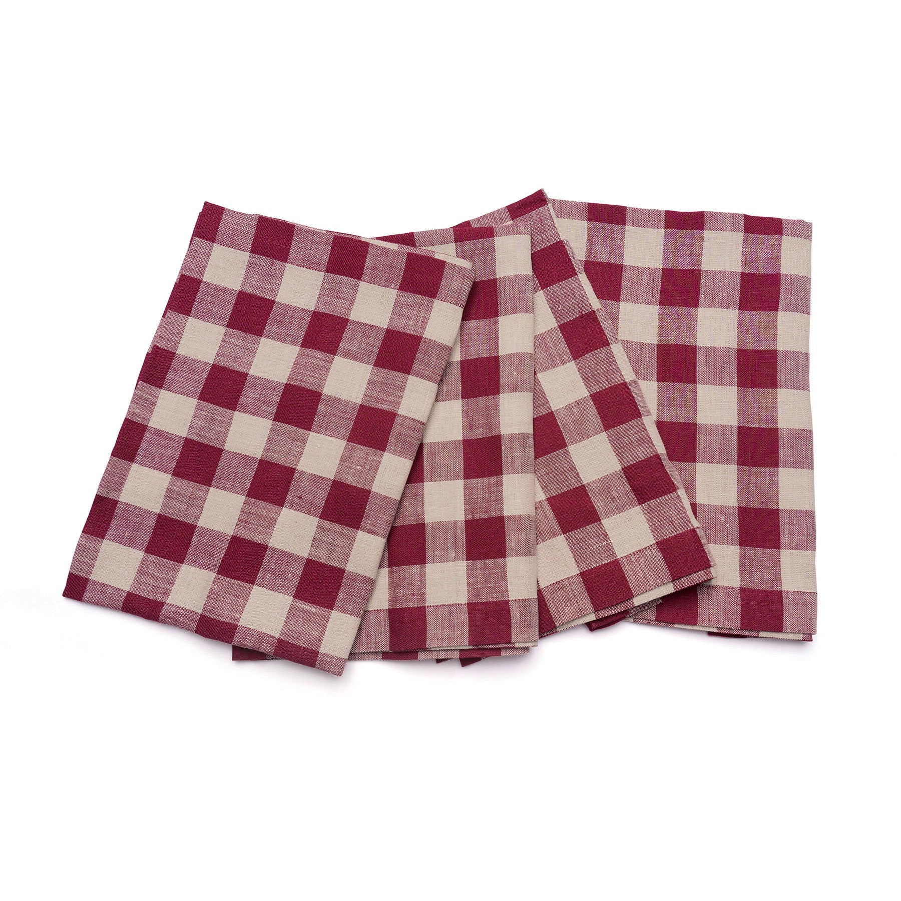 Morgan Check Napkins, Set of 4