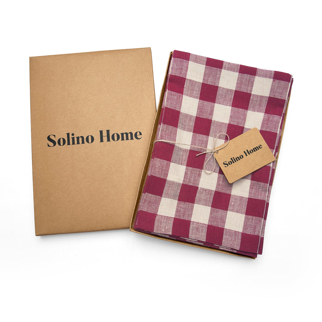 Morgan Check Napkins, Set of 4