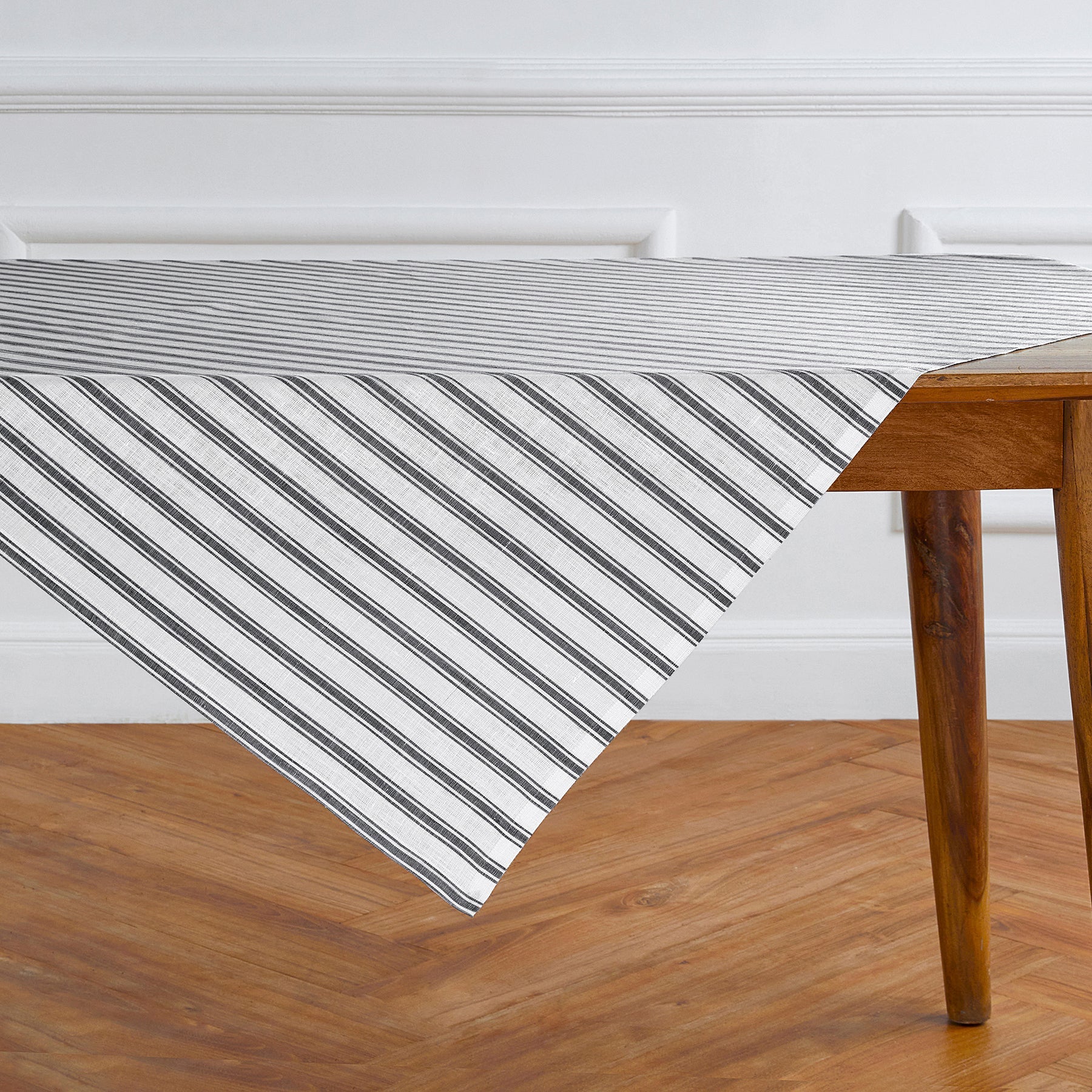 Capri Ticking Stripe Table Throw