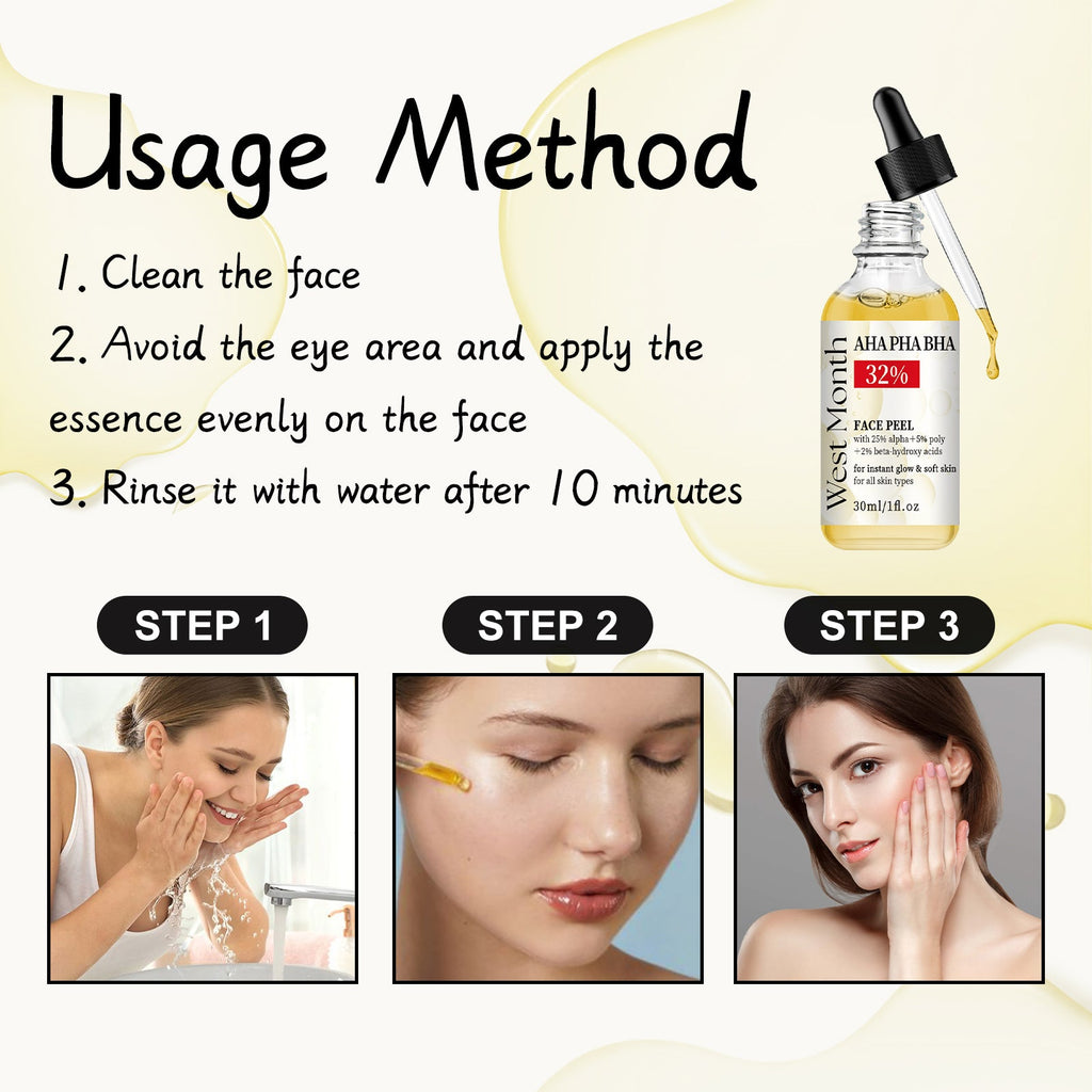 Fruit Acid Essence, Smoothing And Firming Delicate Pore Narrowing Aha Facial Serum