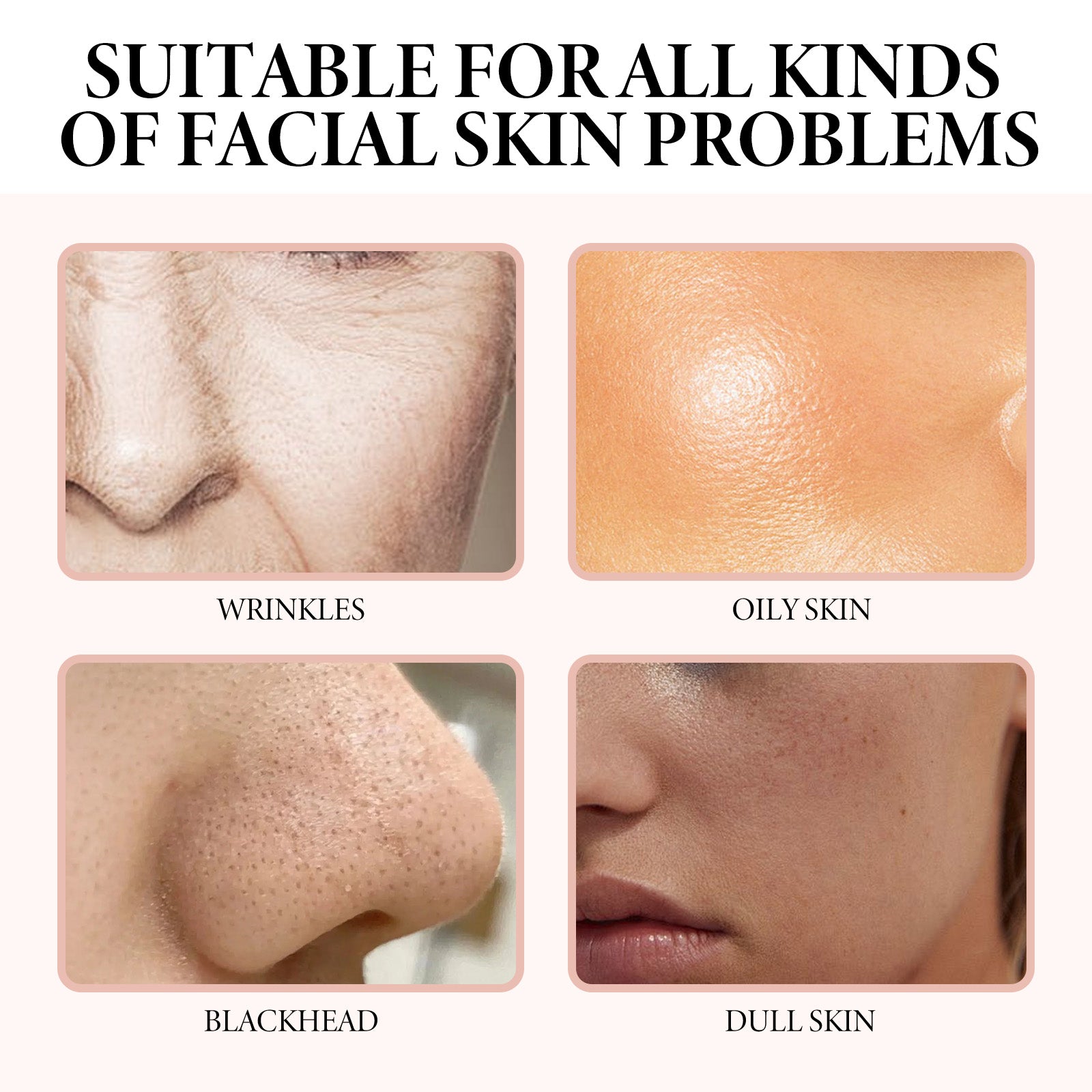 JAYSUING Strawberry Bha Pore-Smooth Face Serum, Carry Bright Color Of Skin To Improve Dark Heavy Fine Pores Hydrating Essence