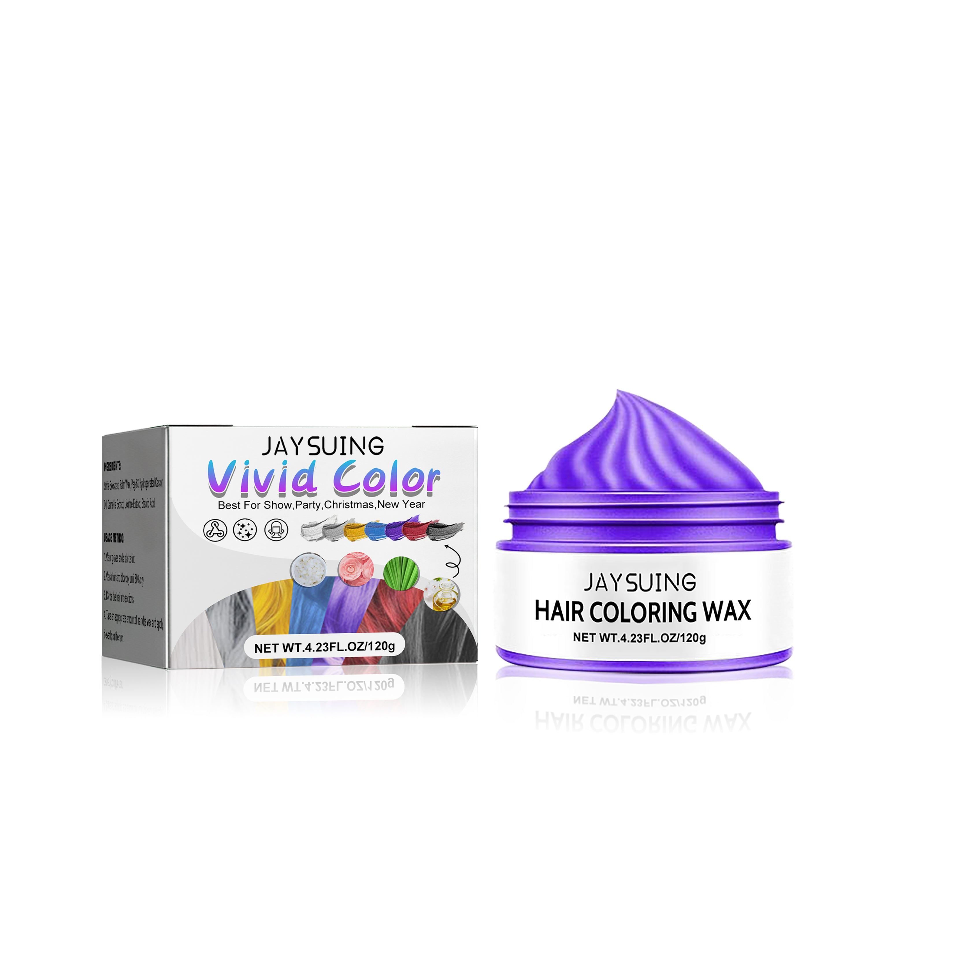 Hair Cream, Covering White Hair, Easy Coloring, Non-Dampening, Tide Color Beauty Hair Cream