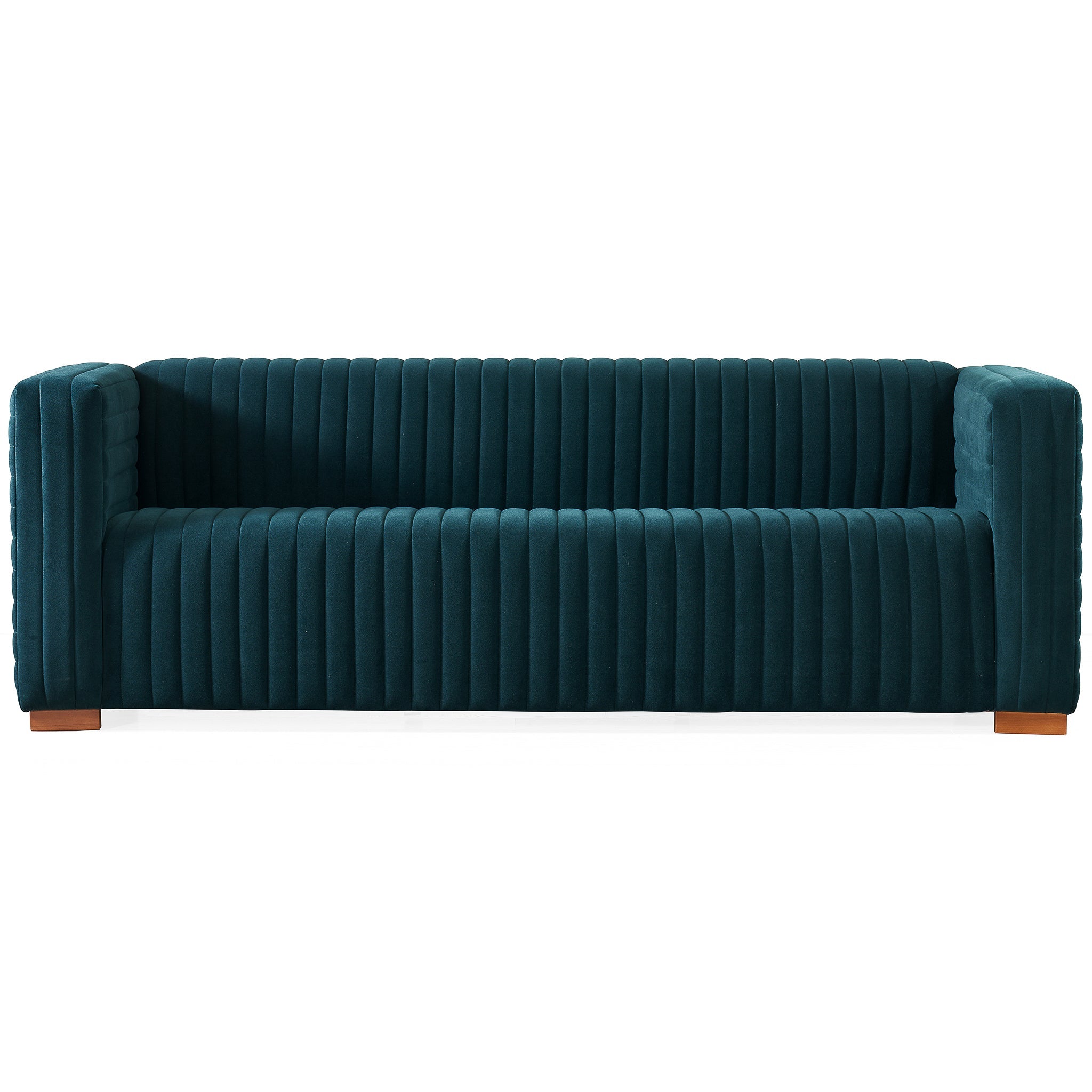 Elara Sofa - Blue Velvet – Designer Sofa – Curated by SHOPLOBBIE | Fre