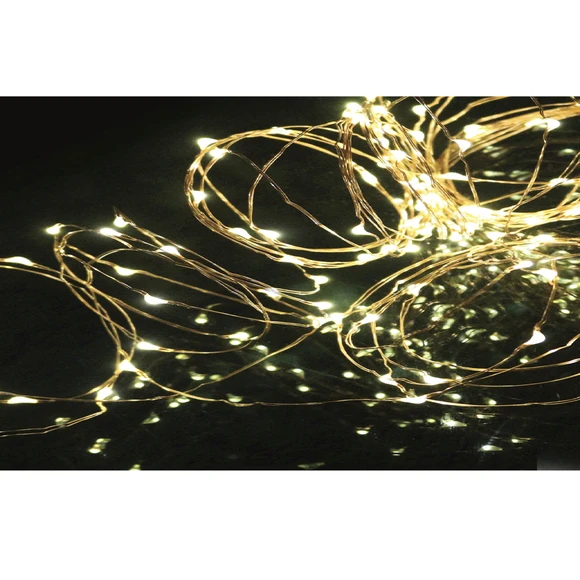 2-Pack 10-Ft USB Powered Indoor/Outdoor LED Copper Wire String Light