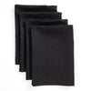 Black / 20 x 20 Inch / Set of 4