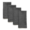 Charcoal Grey / 20 x 20 Inch / Set of 4