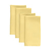 Yellow / 20 x 20 Inch / Set of 4