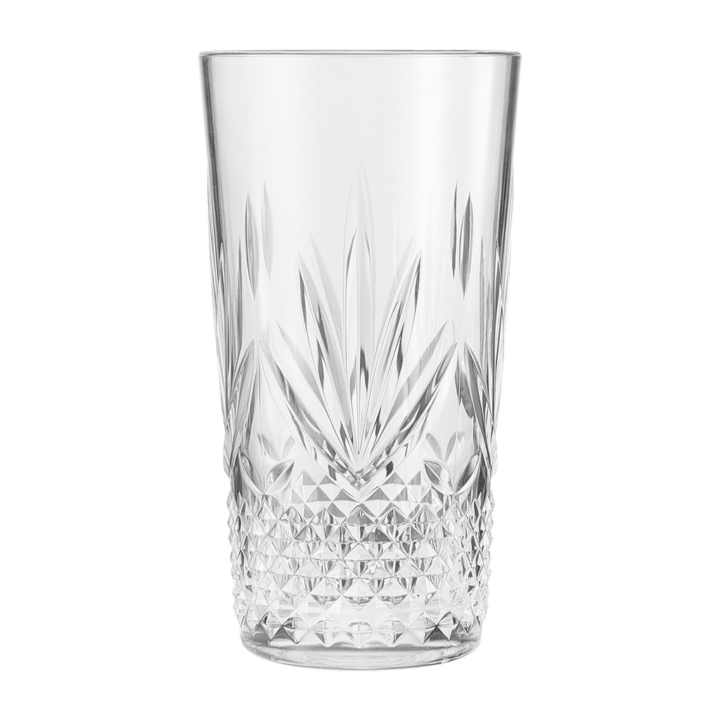 Onix Acrylic Crystal Highball Glassware, Set of 4