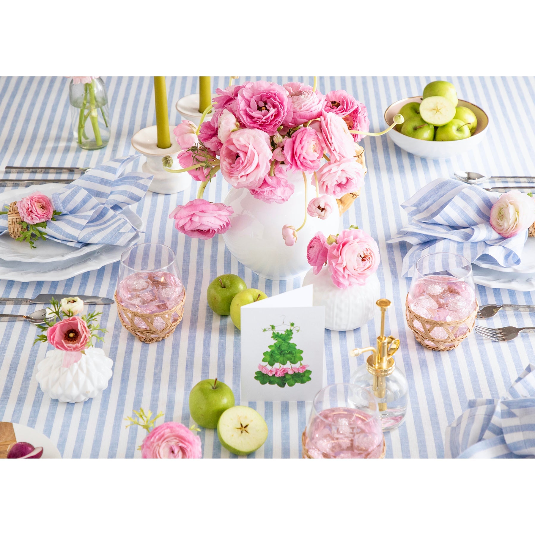 Amalfi Stripe Tablecloth