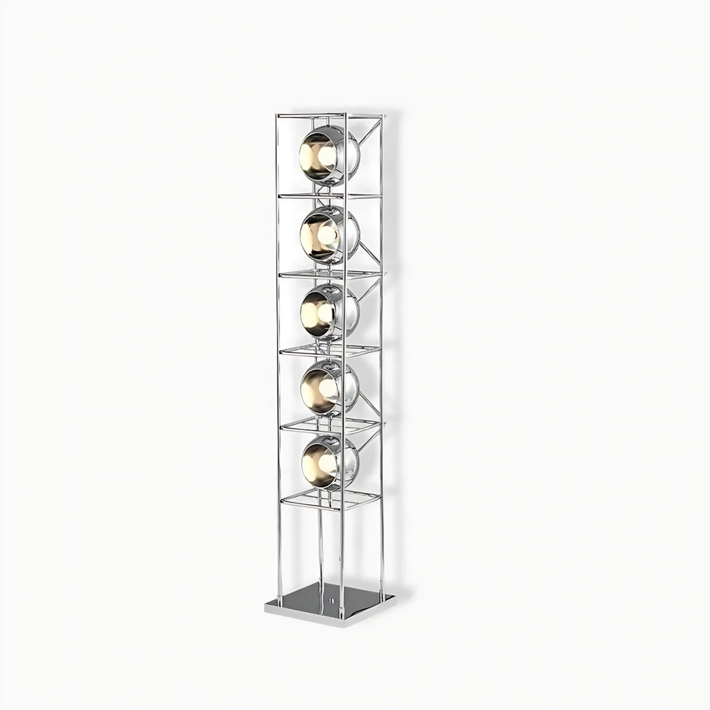 Chrome Spheres Bauhaus Lamp