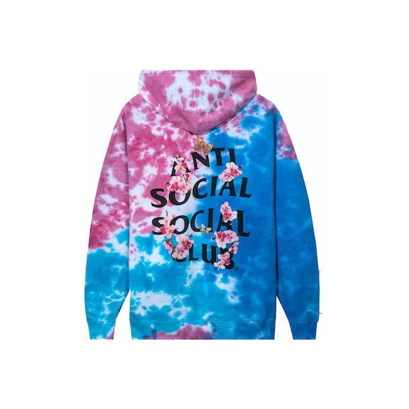 Anti Social Social Club Kkoch Hi-5 Cotton Candy Hoodie Tie Dye