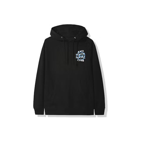 Anti Social Social Club x Fragment Blue Bolt Hoodie (FW19) Black