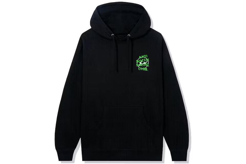 Anti Social Social Club x Fragment Precious Petals Hoodie (FW22) Black Green