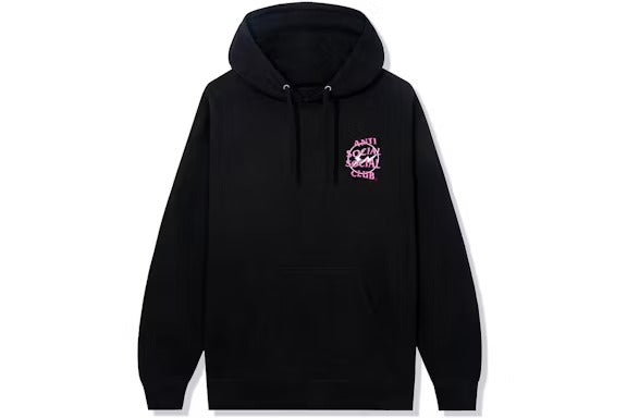 Anti Social Social Club X Fragment Precious Petals Hoodie (FW22) Black Pink