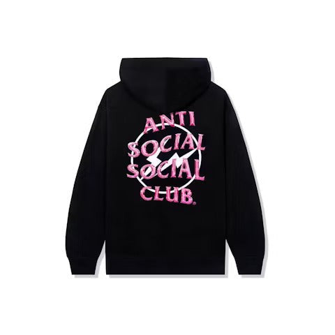 Anti Social Social Club X Fragment Precious Petals Hoodie (FW22) Black Pink