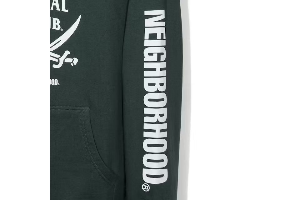 Anti Social Social Club x Neighborhood 6IX Green Hoodie Hoodie Green