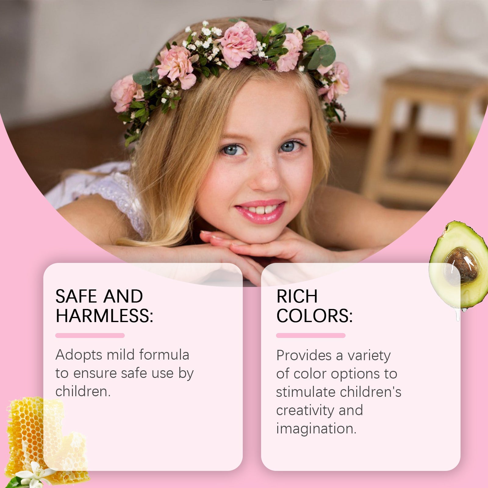 Kids Makeup Set Gift Box Kids Play Fun Girl Makeup Lipstick Eyeshadow Makeup