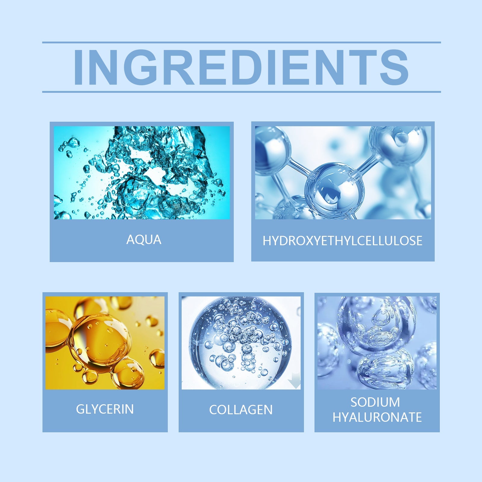 Hyaluronic Acid Essence Hydrates And Moisturizes Skin, Gently Repair Acne And Tighten Pores