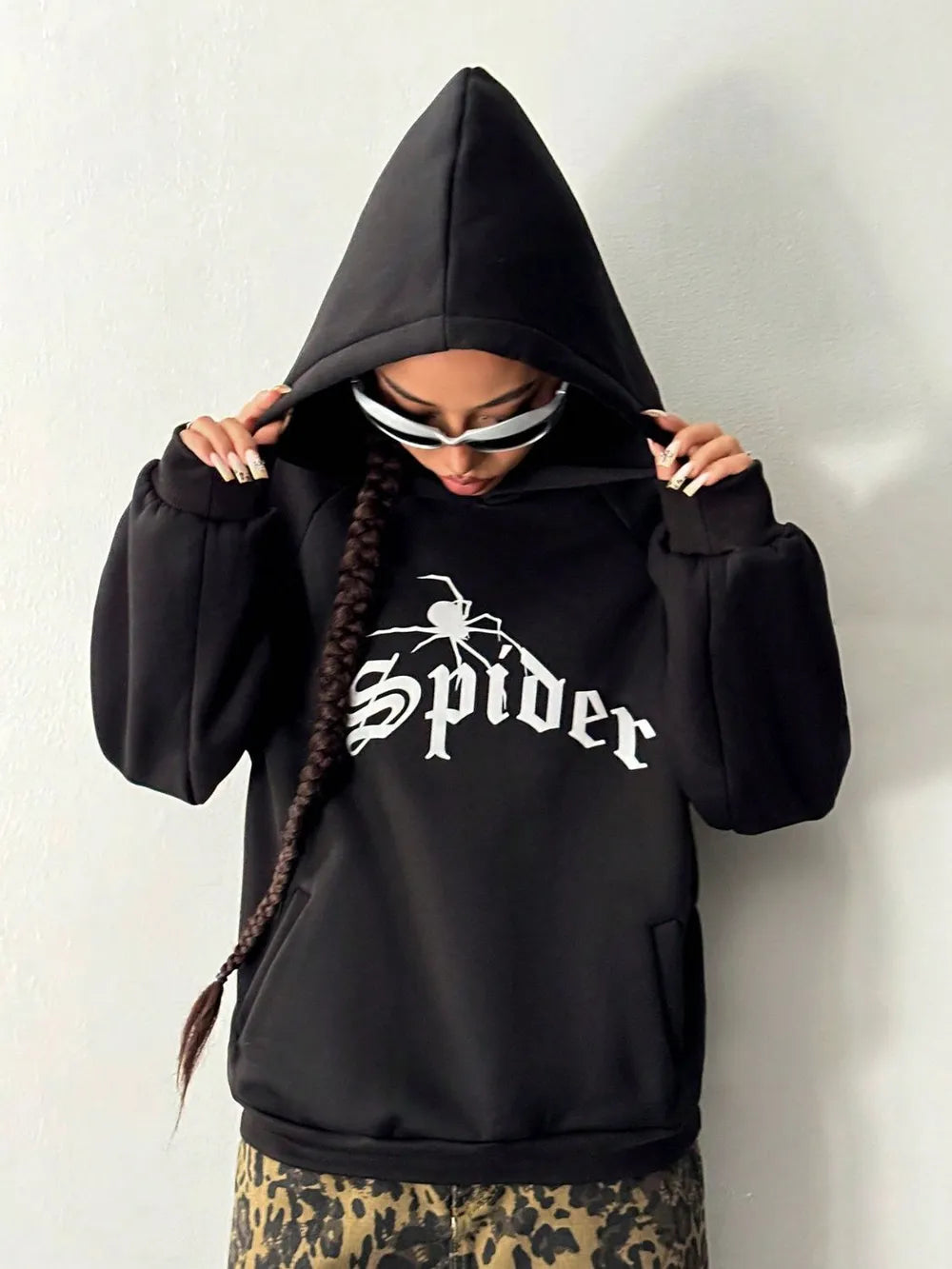 Long Sleeve Hoodie with Kangaroo Pocket