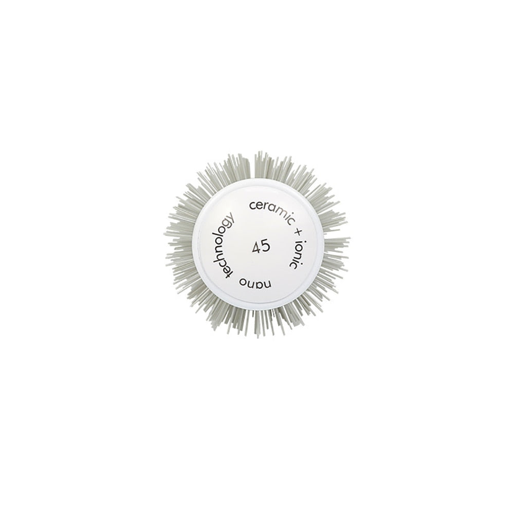 Professional Round Blue Hair Brush Ceramic Ion Hairbrush Comb Fashion Salon Hair Styling Tools