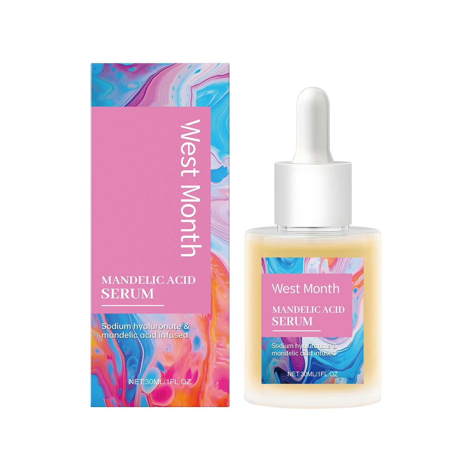 Mandelic Acid Essence, Gentle, Moisturizing And Moisturizing Daily Skin Care Essence
