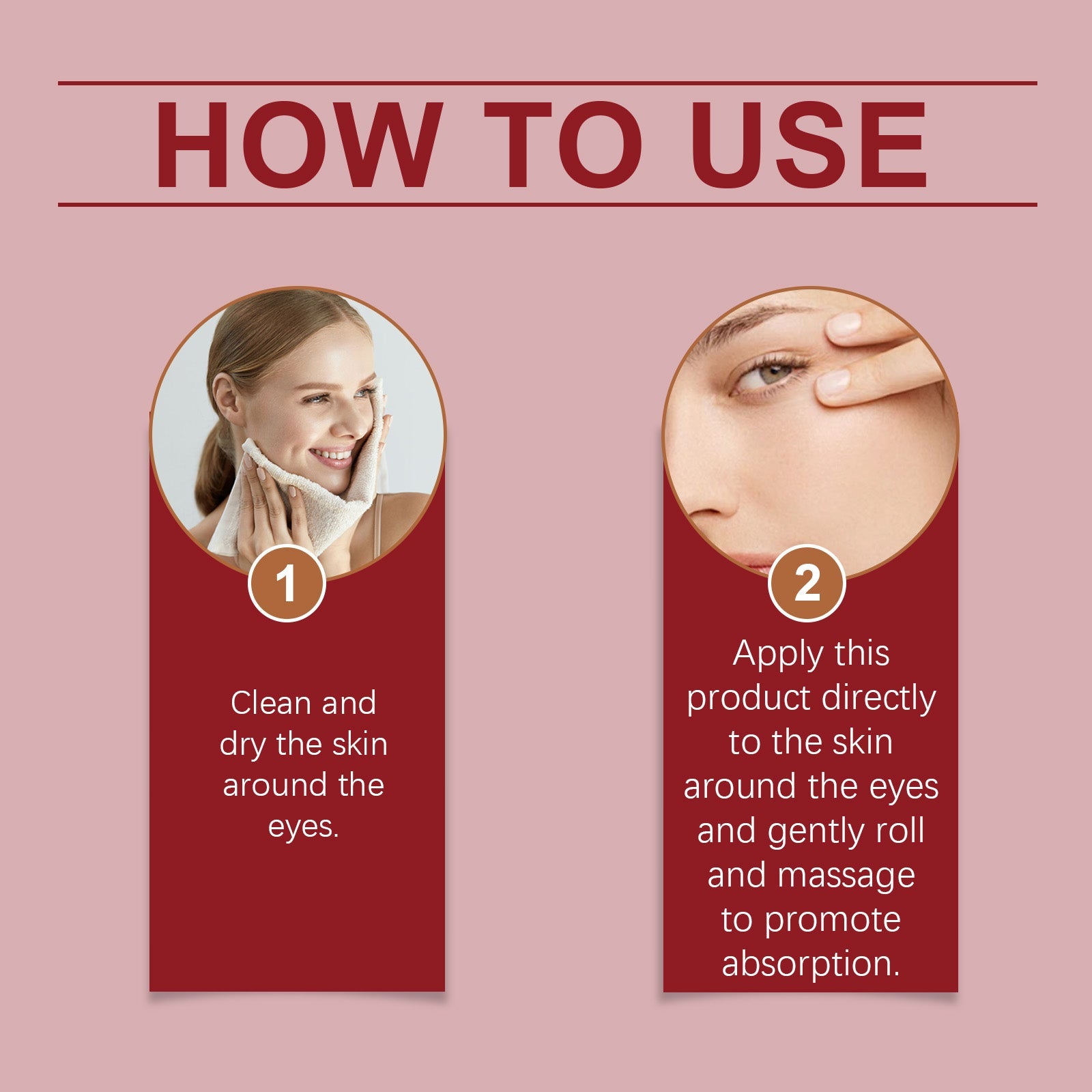 Retinol Eye Cream, Skin Lifting And Moisturizing Eye Care Massage Ball Essence Cream