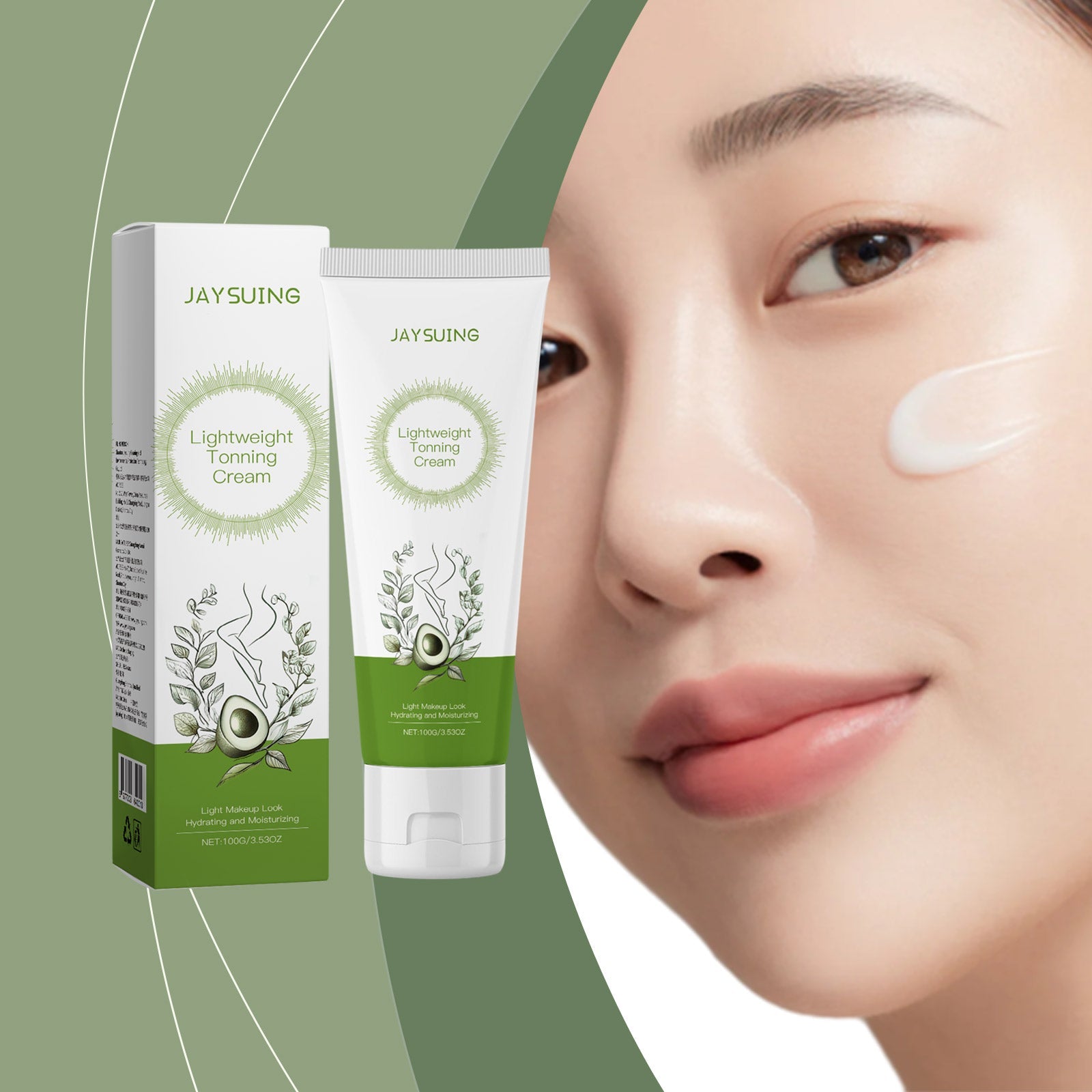 Lighten Fine Lines Lighten Skin Natural Moisturizing Delicate Concealer Cream