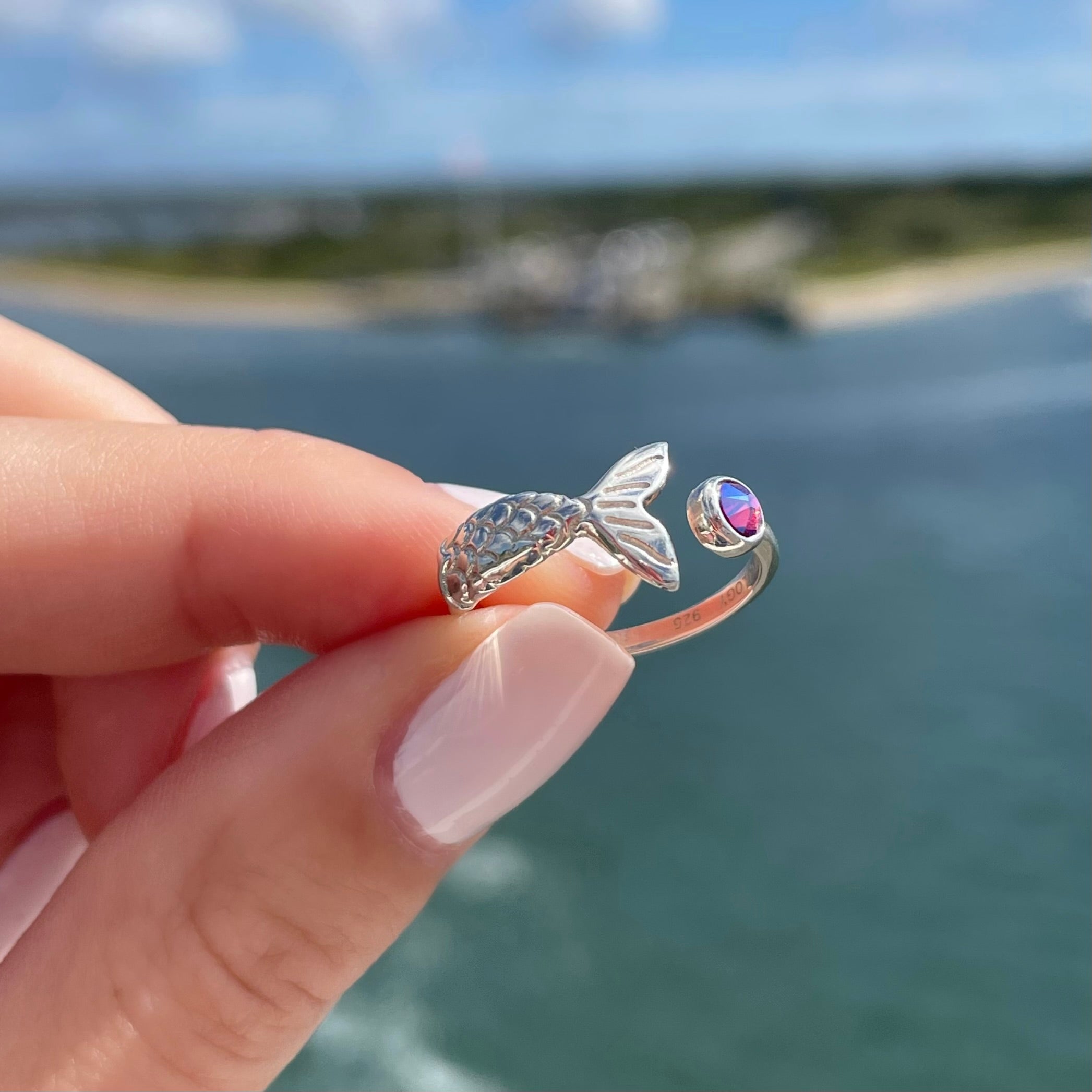 Mermaid Adjustable Ring