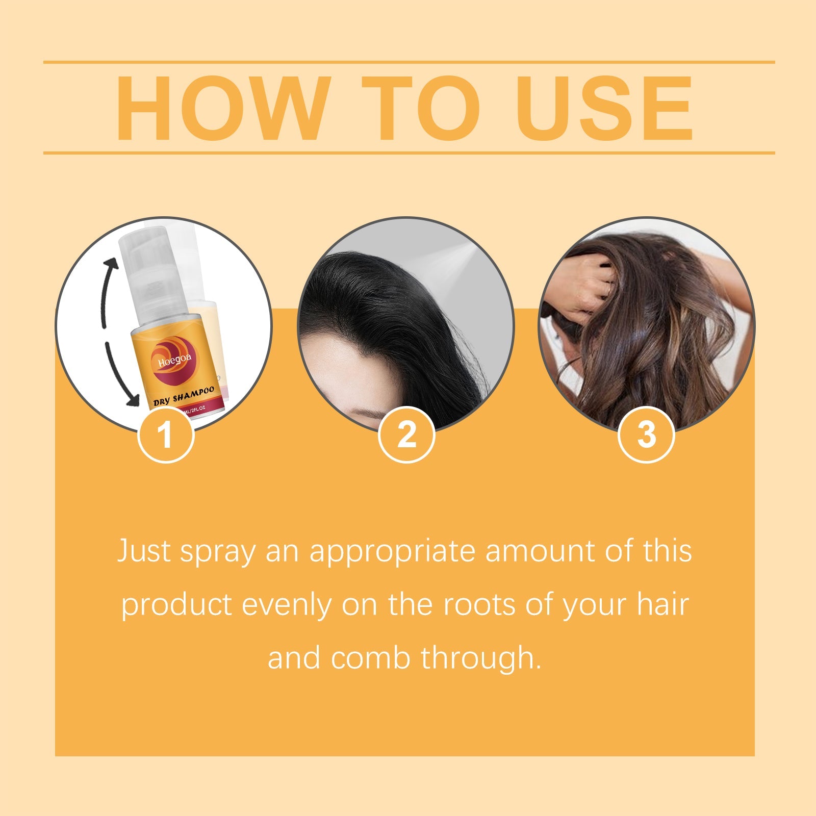 Leave-In Dry Hair Spray