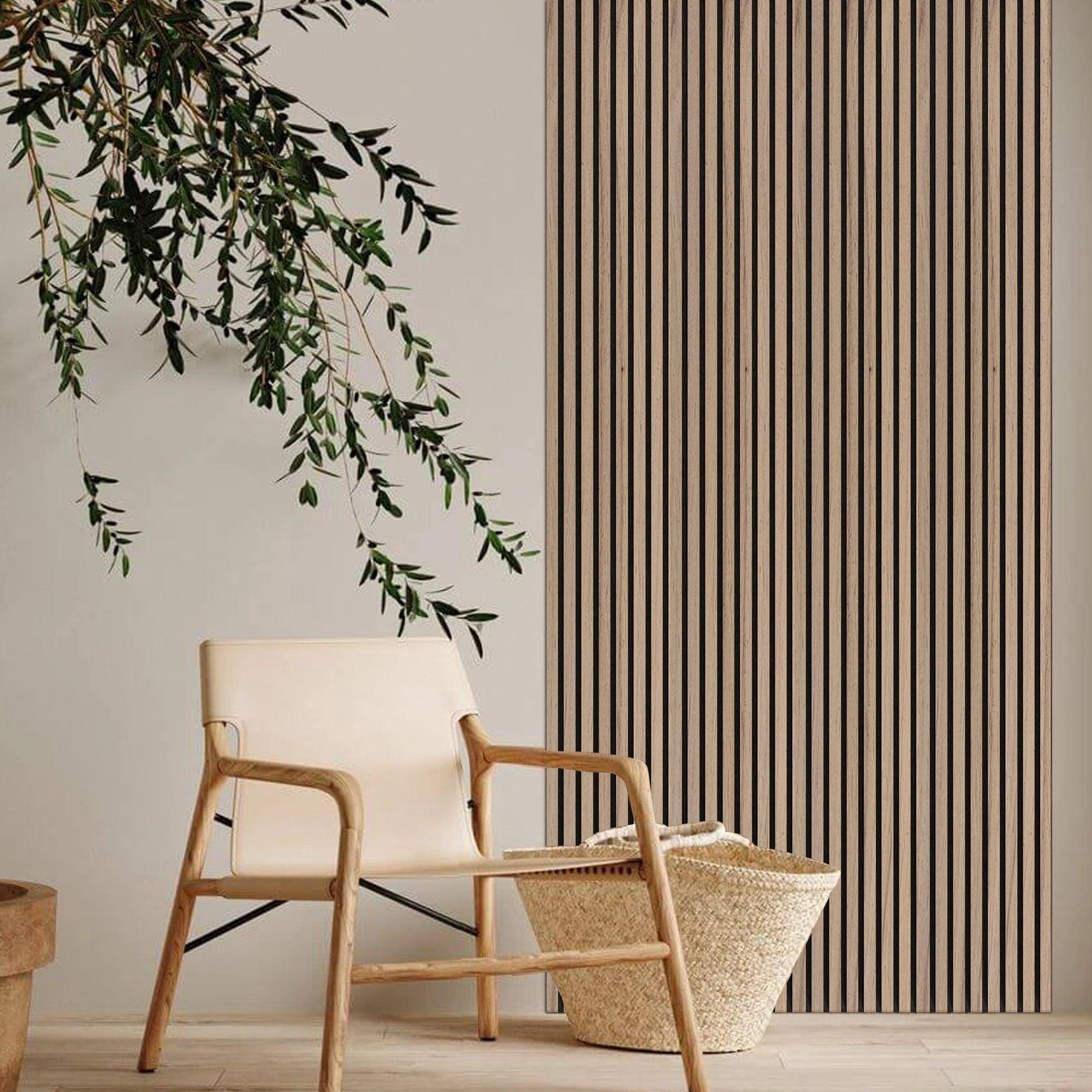 4-Piece Pack Veneer Sound Acoustic Wood Wall Panels