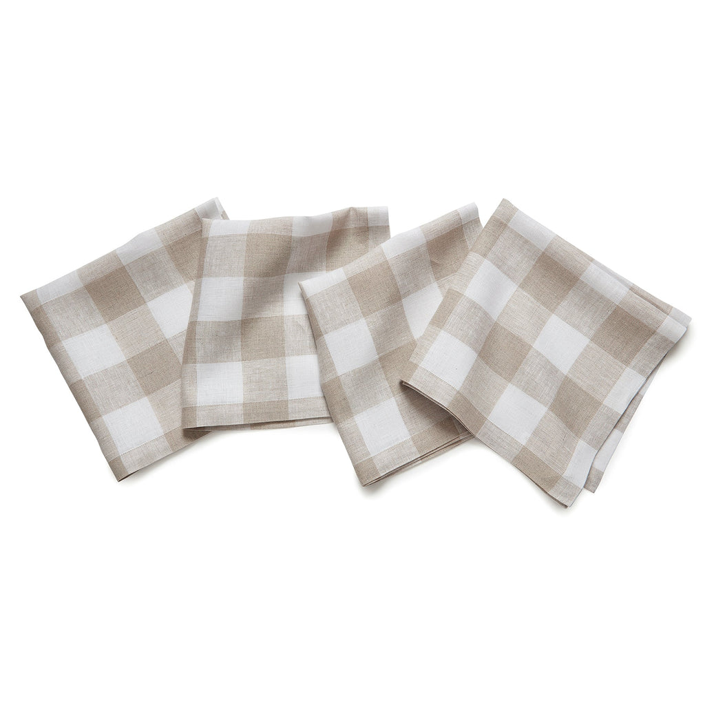 Buffalo Check Napkins, Set of 4