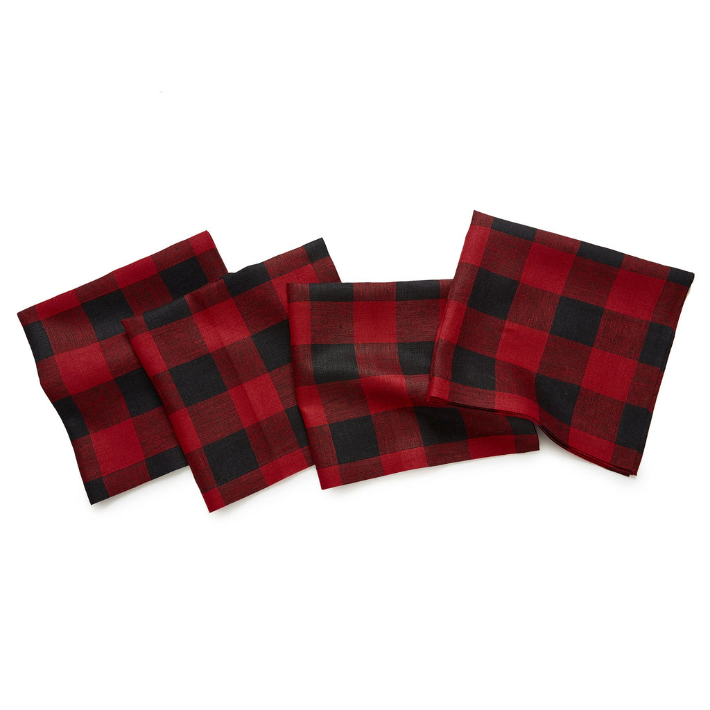 Buffalo Check Napkins, Set of 4