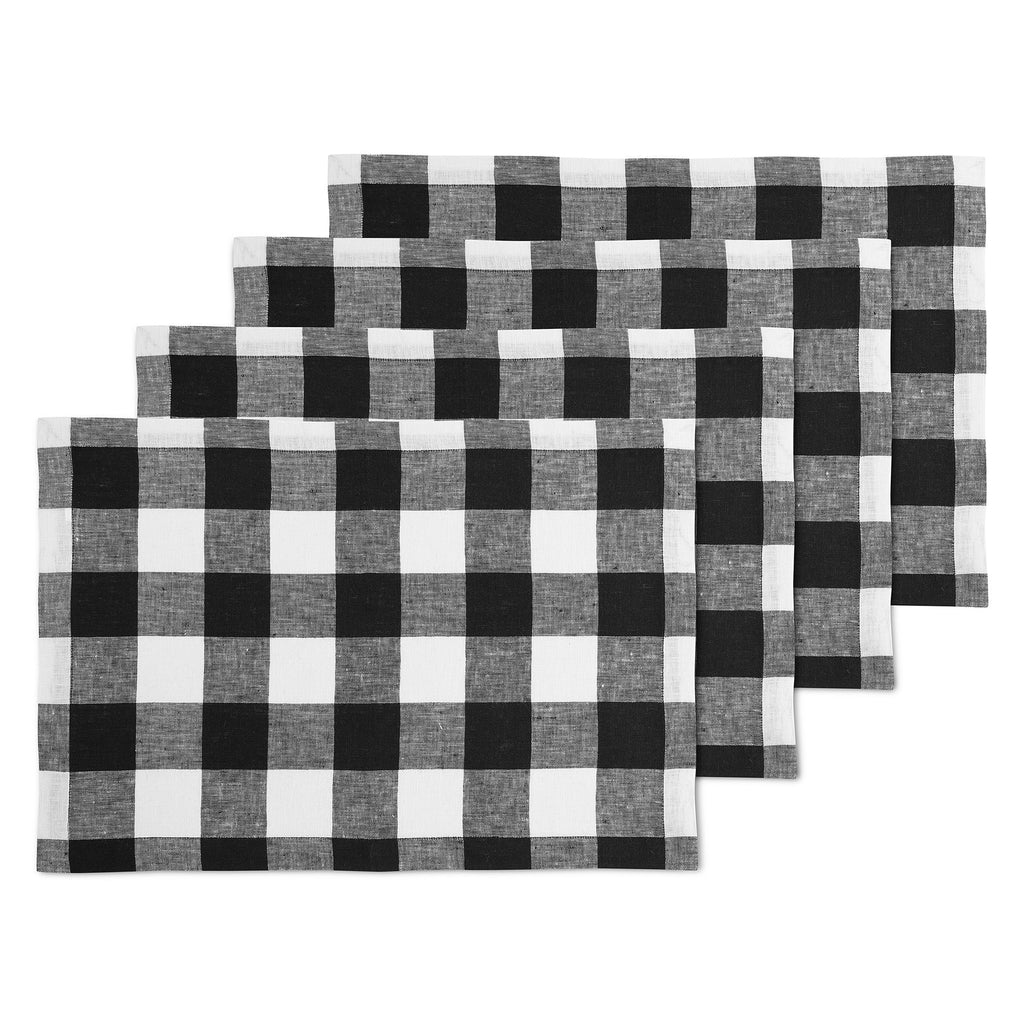 Buffalo Check Placemats, Set of 4