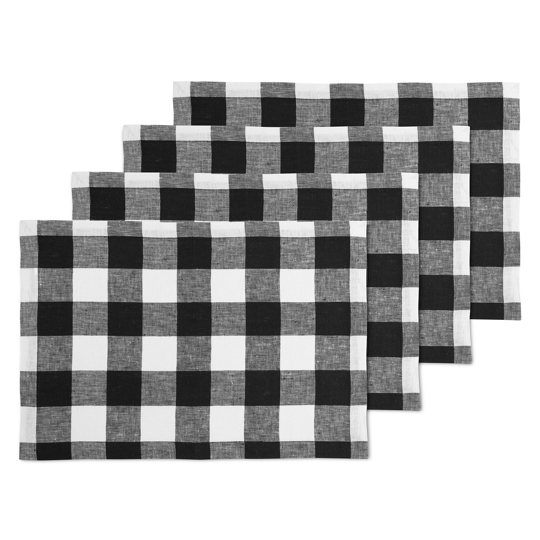 Buffalo Check Placemats, Set of 4