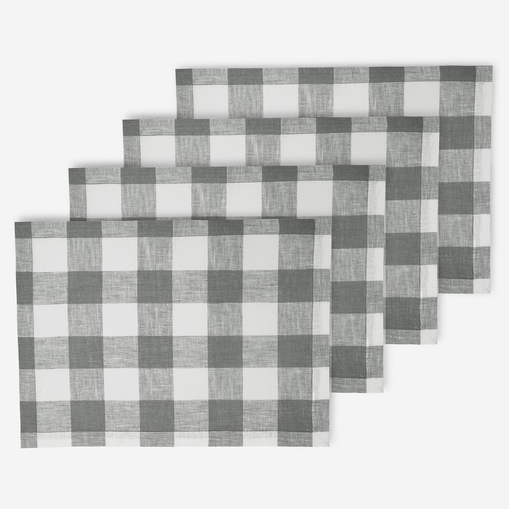 Buffalo Check Placemats, Set of 4