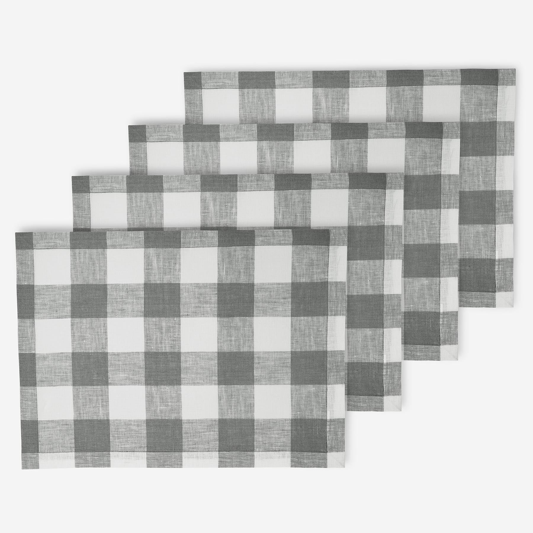 Buffalo Check Placemats, Set of 4