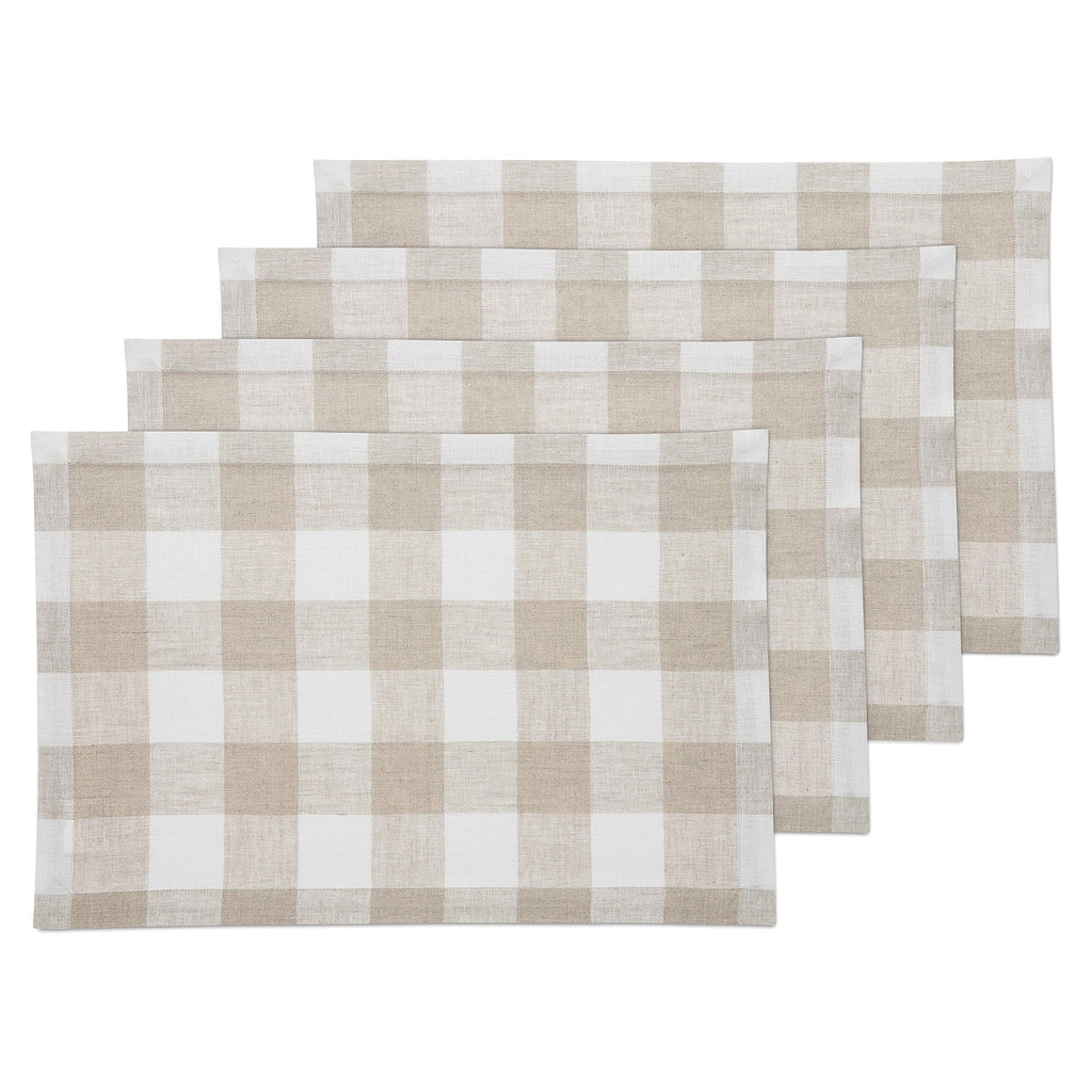 Buffalo Check Placemats, Set of 4